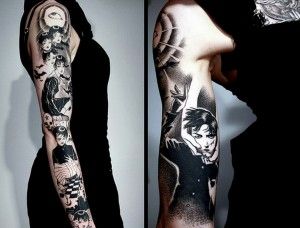 Full Hands Tattoo Design