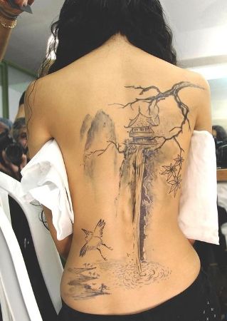 Kinesiske tatoveringsideer