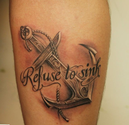 Horgony Ahoy tetoválások