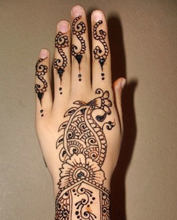 Kerek Mehndi Design hallal