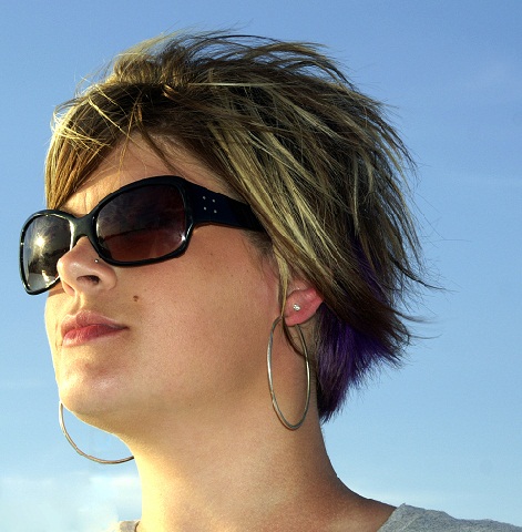 mellemstore hakkede haircuts