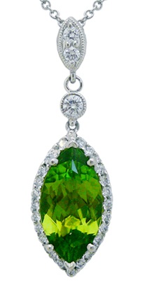 Peridot eller August Birthstone