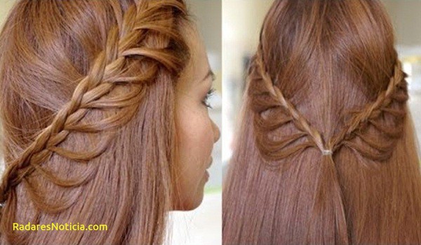 Cascading Braid Hairstyle