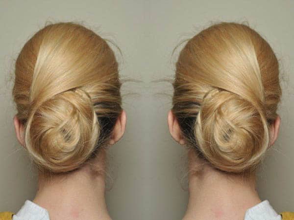 Casual Twist Bun Style