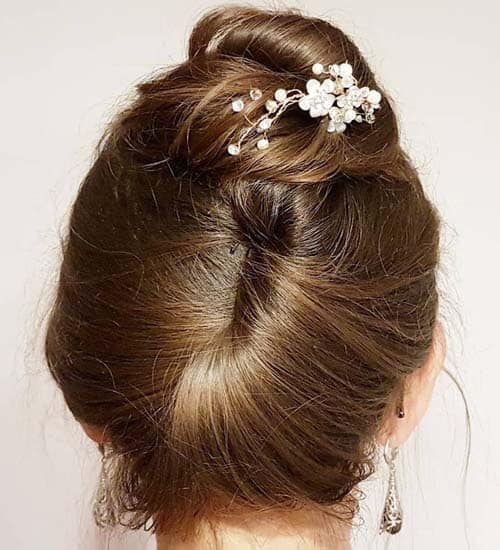 Fransk Twist High Bun