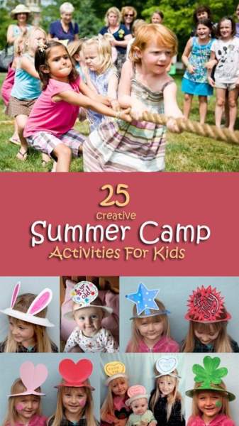 nyári tábor tevékenységek gyerekeknek