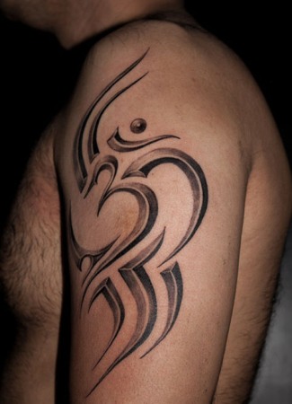 3D Om Tattoo Designs