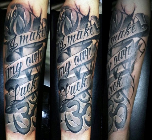 Om Tattoo Designs idézetekkel