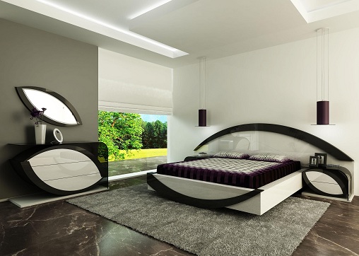 Øjenformede soveværelsesmøbler