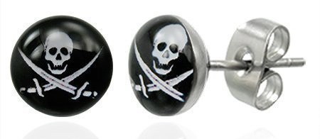 Pirat designet øreringe