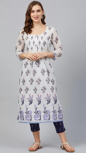 Biba Georgette Kurti med bukser