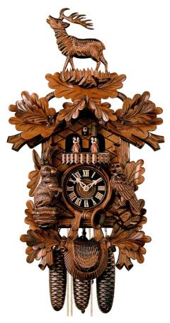 Standing Deer Cuckoo Clock Design