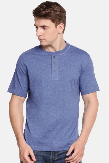 Jockey Henley Collar T-shirt