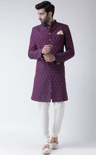 Afslappet Sherwani