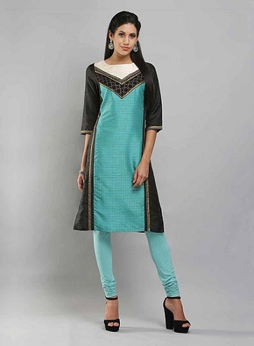 Boat Neck Kurti