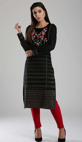 Tassel Tie Ulden Kurti