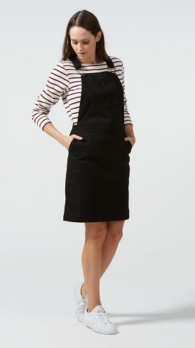 Klassisk pinafore kjole