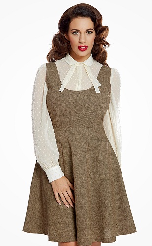 Flared Pinafore