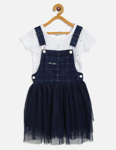 Designer Pinafore kjole til børn