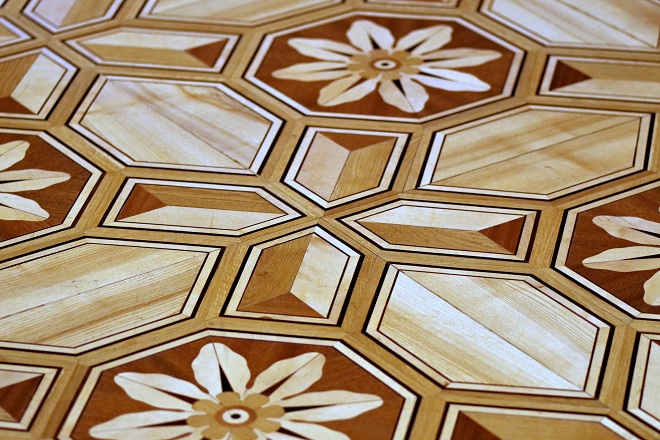 Virág design csempe padlóra