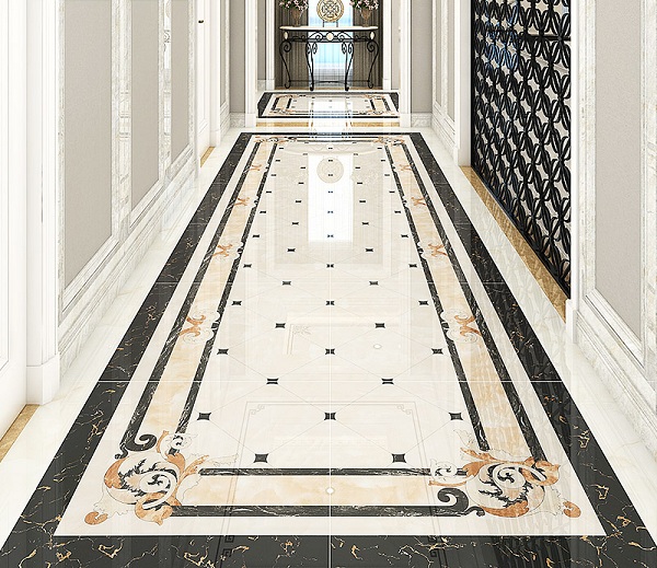 Korridor gulvflisedesign