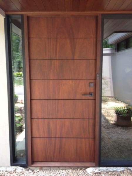 Moderne dørdesign