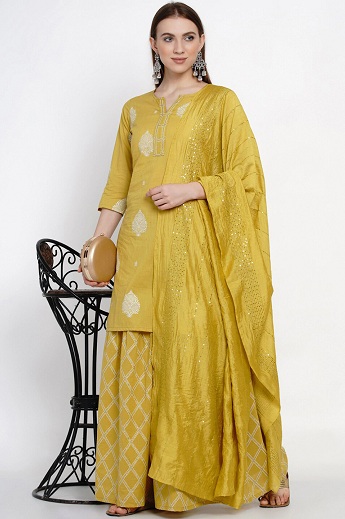 Nederdel Palazzo med Kurti