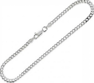 Sølv hals kæde design til pige