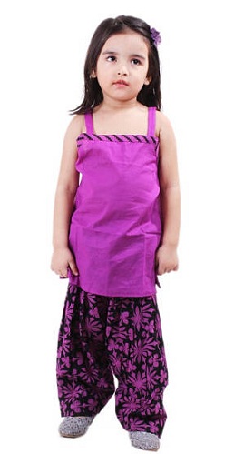 Lilla Punjabi Kurta pyjamas