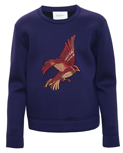 Broderet herre sweatshirt