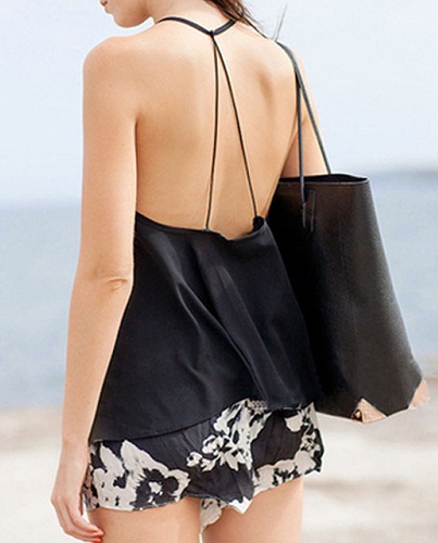 Chiffon sexet strandtop