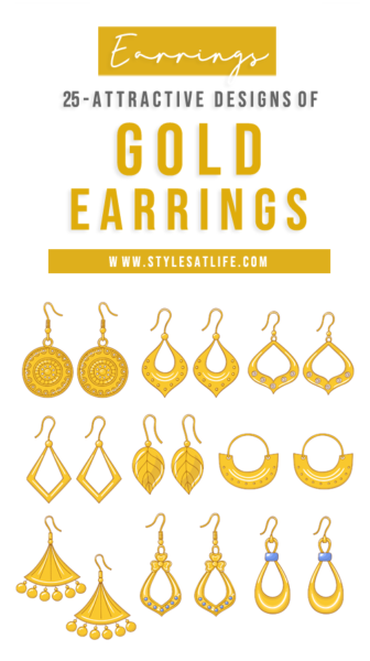forskellige guld øreringe designs indien