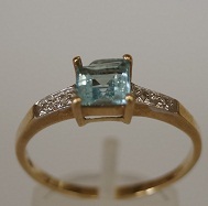 Ladies ringdesign i guld