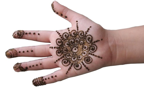 henna minták gyerekeknek