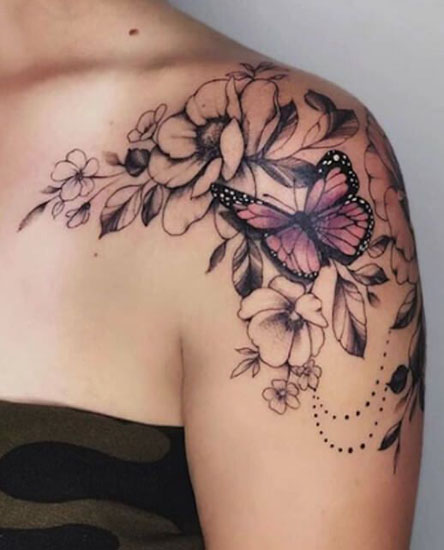 Pillangó tetoválás minták és jelentések 3
