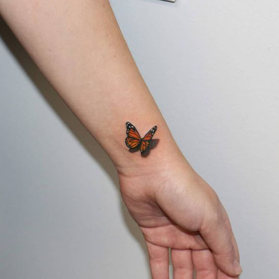 Sommerfugl tatovering designs og betydninger 4