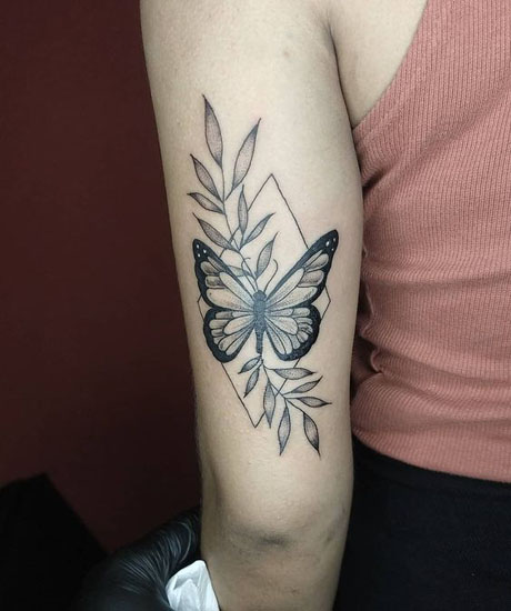 Pillangó tetoválás minták és jelentések 8