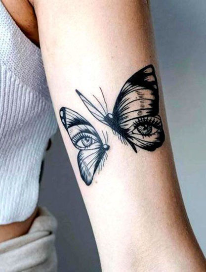 Sommerfugl tatovering designs og betydninger 9