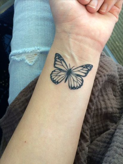 Pillangó tetoválás minták és jelentések 10