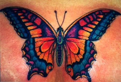 Iøjnefaldende Butterfly Tattoo Designs