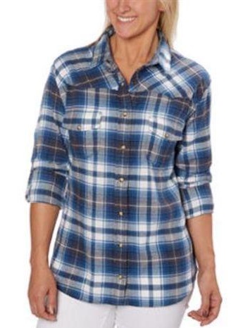 Slim Fit Women's Flannel Shirt