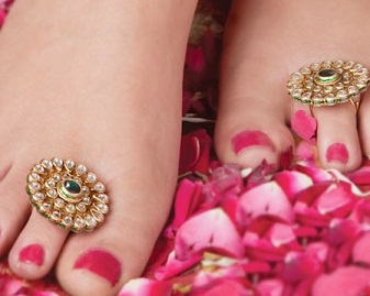 Menyasszonyi lábujjgyűrű ékszerek