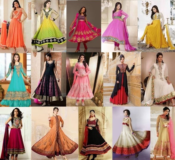 Anarkali Churidar designs