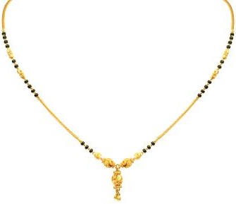 Guld Mangalsutra smykker