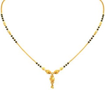 Guld Mangalsutra smykker