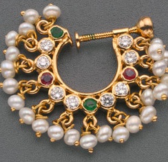 Bridal Diamond næse ring smykker