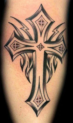 Cross Tattoo Designs til mænd og kvinder 5