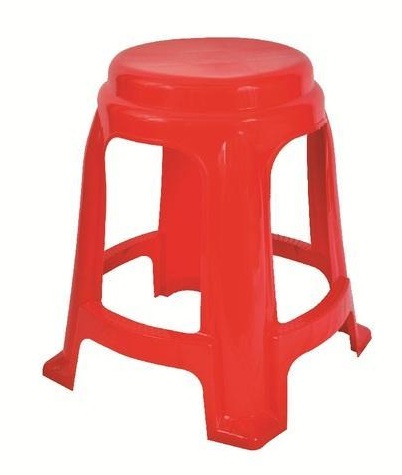 Rund plaststol