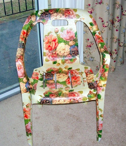 Floral Design plaststol