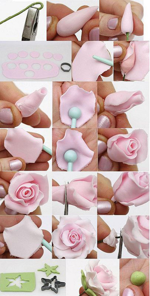 Clay Craft Blomster